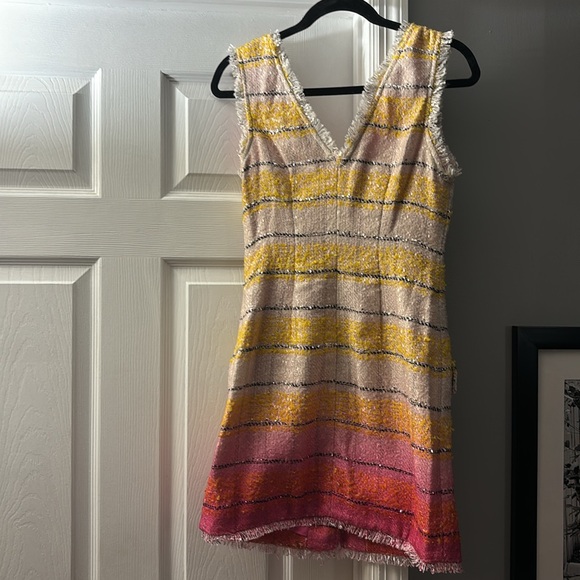 Maeve Sleeveless Tweed Mini Dress - Picture 6 of 10